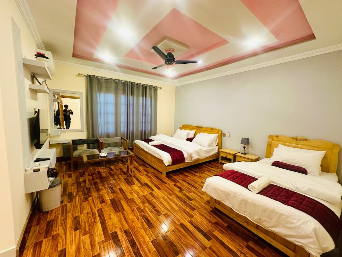 Charming Twin Suite · Lush Garden & Mountain Views photo 4